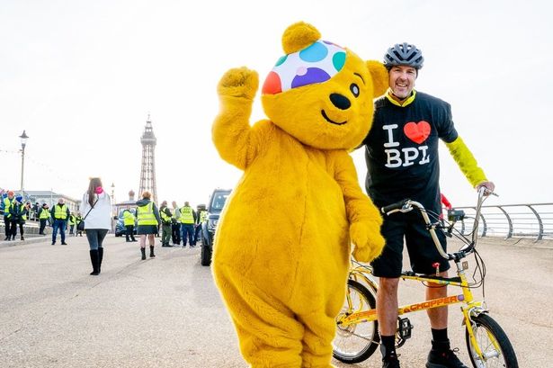 Paddy McGuinness has a ‘big promise to keep’ as he shares Children in Need cycle challenge total