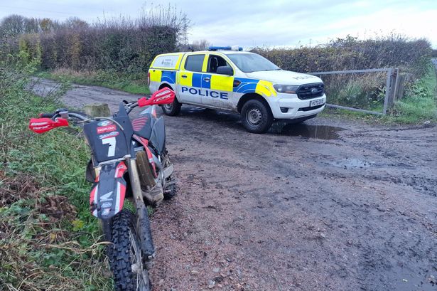 ‘Nuisance’ off-road scrambler bike seized by police in crackdown