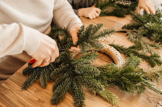 Dragons’ Den’s Sara Davies shows how to make ‘gorgeous’ Christmas wreath using two items