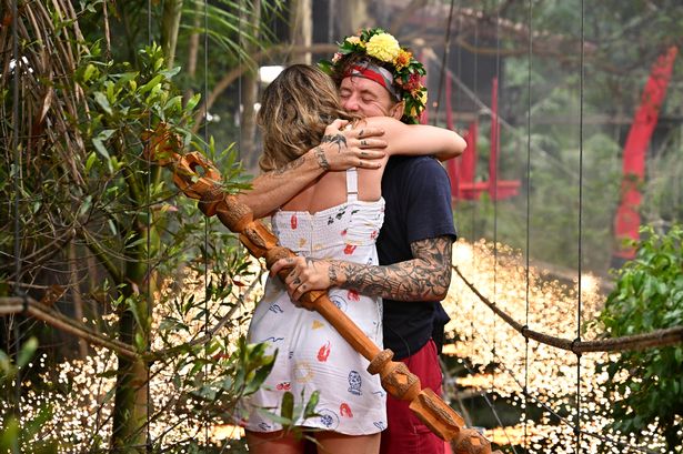 I’m A Celeb winner Danny Jones breaks down in tears as he’s crowned King of the Jungle and reunites with wife