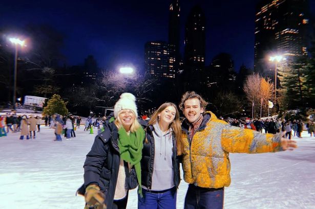 Zoe Ball celebrates Christmas in New York with rarely-seen daughter Nellie and son Woody after quitting BBC Radio 2 show