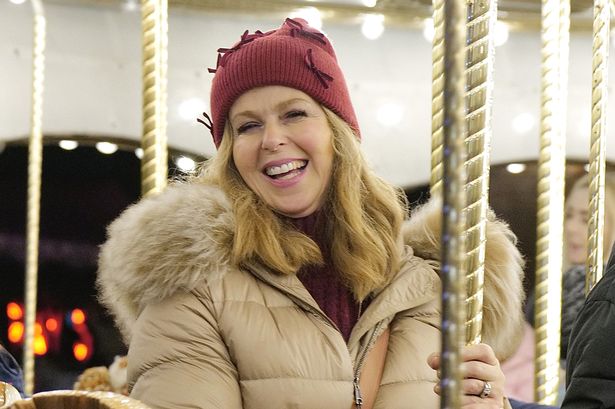 Kate Garraway treats kids Darcy, 18, and Billy, 15, to Winter Wonderland trip after first Christmas without husband Derek