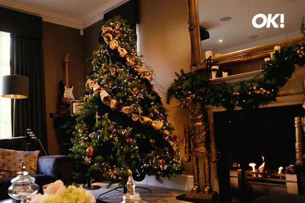 Inside Peter and Emily Andre’s festive family home – from gold records on the wall to Winnie the Pooh-themed nursery