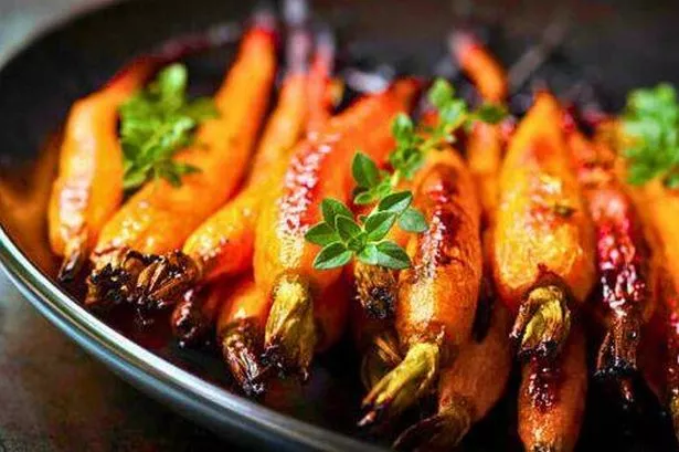 Deliciously crispy carrots take just minutes to make for Christmas dinner