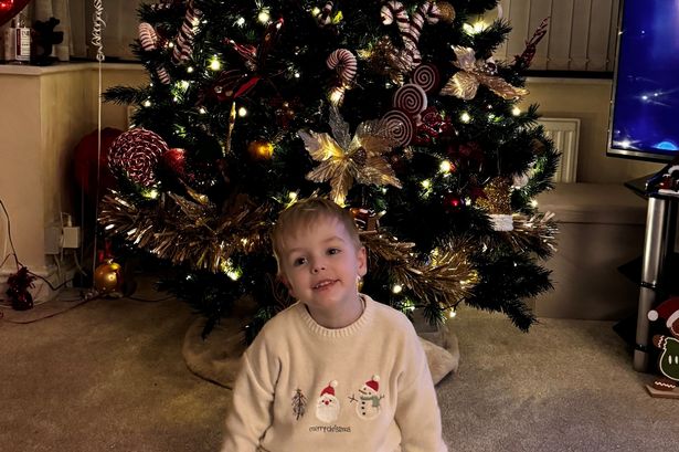 ‘My four-year-old son will have his first Christmas after receiving a heart transplant’