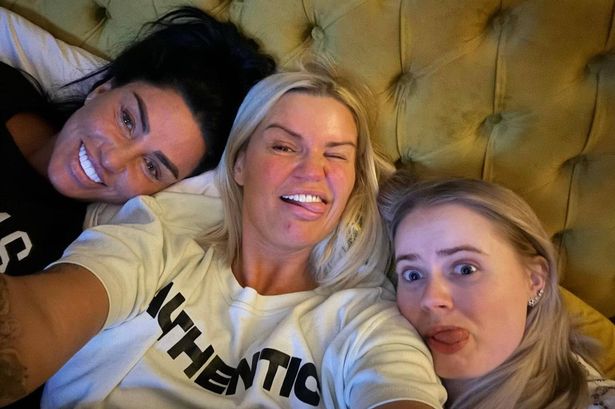 Kerry Katona wishes fans Merry Christmas from her joint household with Katie Price after shock split