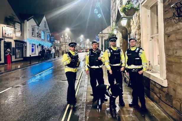 Three people arrested on suspicion of drugs possession during festive night out in Clitheroe and Whalley