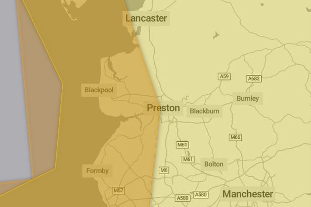 Storm Darragh to batter Lancashire as Met Office issues severe amber ‘danger to life’ warning