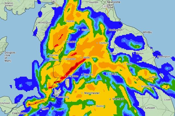 Met Office issues THIRD weather warning for Lancashire as ‘Storm Darragh’ looms