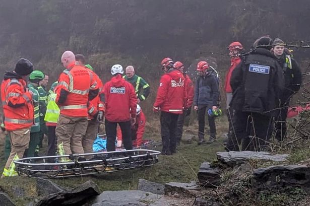 Hiker CRAWLS to safety and calls 999 after taking serious fall on Lancashire moorland