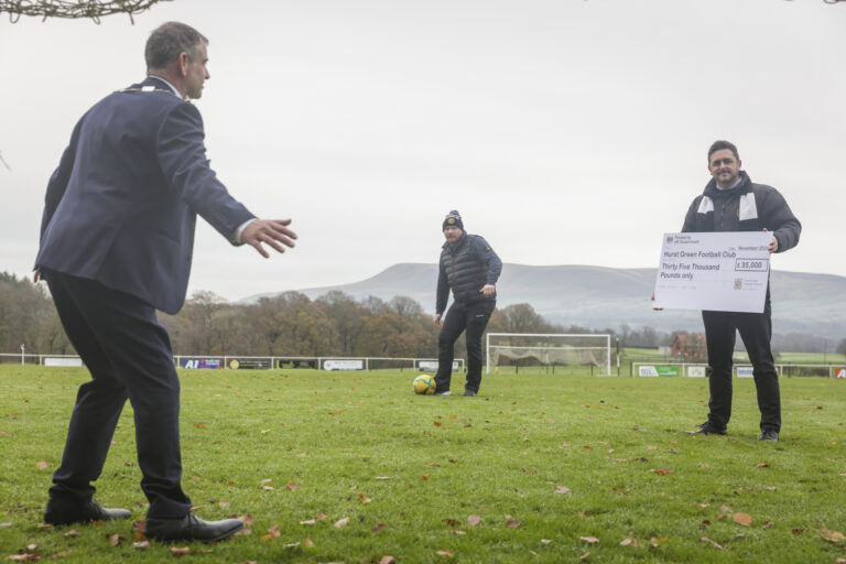 Village football club scores £35k grant to improve facilities