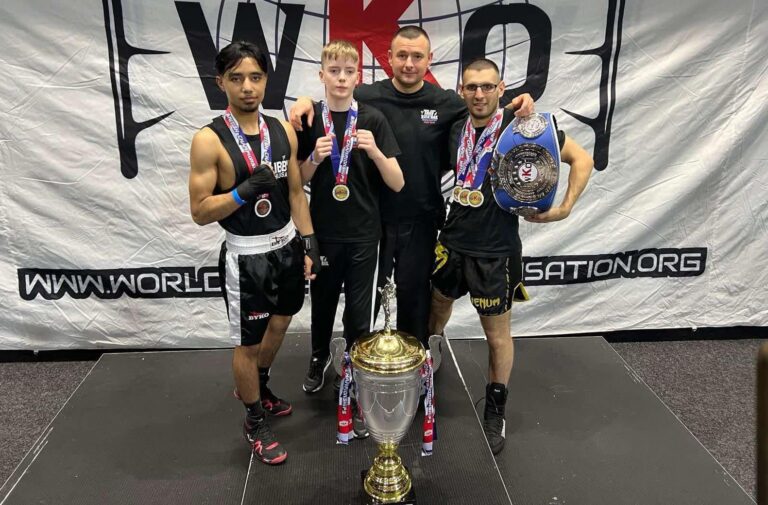 Kickboxing club celebrates success at British championships