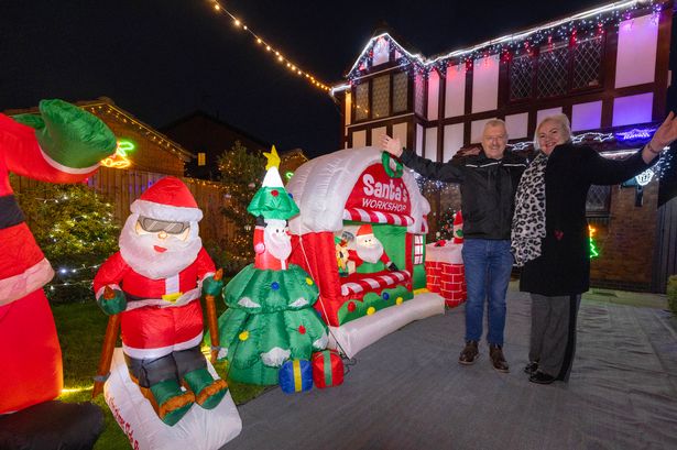 Inside Christmas Close – a Lancashire estate filled with festive cheer