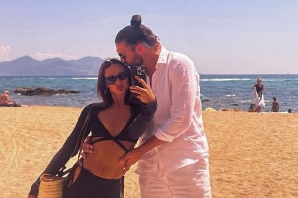 Andy Carroll packs on the PDA with bikini-clad Lou Teasdale after Billi Mucklow split