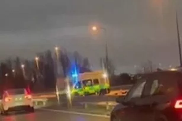 Motorcyclist rushed to hospital after ‘serious’ crash causes chaos on M66, M60 and M62