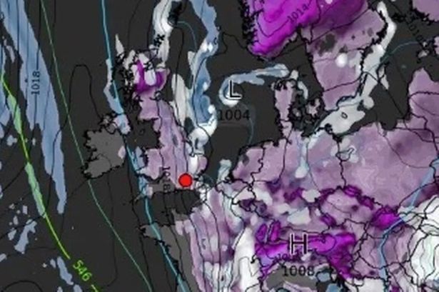 Met Office issues new snow verdict for Lancashire as weather maps turn purple