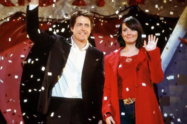 Martine McCutcheon-inspired Love Actually red bardot jumper is your perfect Christmas buy