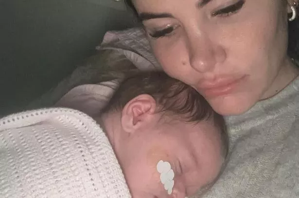 Georgia Kousoulou shares health update after three week old baby’s ‘long and stressful’ hospital trip