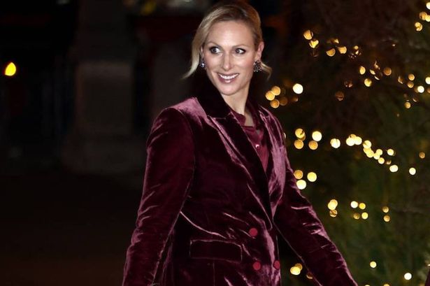 ‘I’m a fashion editor and have found an affordable copy of Zara Tindall’s burgundy velvet suit’