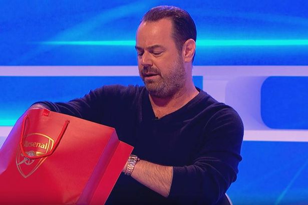 Danny Dyer swears in A League of Their Own outburst as he’s handed football gift