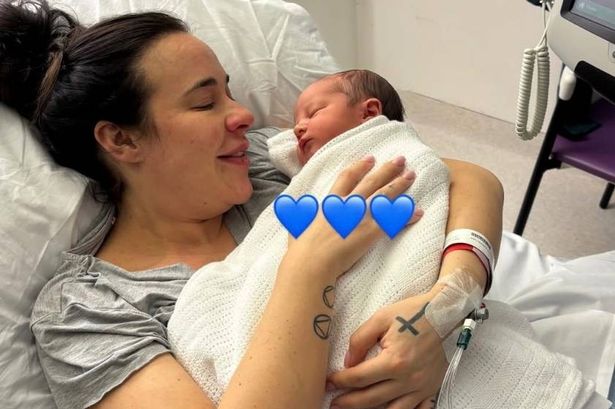 Stephanie Davis reveals heartfelt meaning behind baby son’s name after giving birth