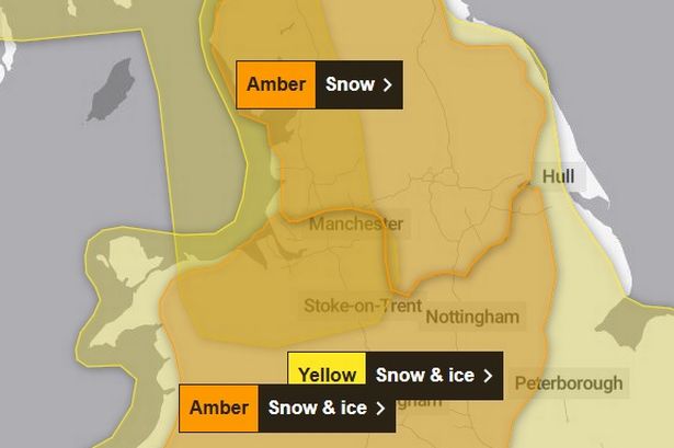 Lancashire amber snow alert issued as Met Office upgrades weekend weather warning