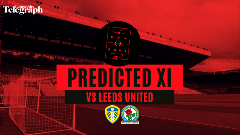 Blackburn Rovers predicted team with four changes against Leeds