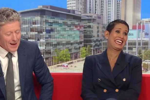 BBC Breakfast’s Naga Munchetty tells co-star ‘good luck’ as they suffer blunder