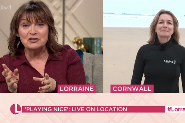 ITV’s Lorraine Kelly interrupts live interview to make ‘surprise’ announcement