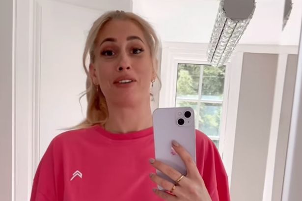 Stacey Solomon shows off toned abs in crop-top and leggings after gruelling workout