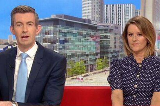 BBC Breakfast host reassures viewers after co-star suffers visual mishap on-air