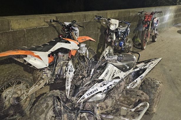 Off-road bikes and quad seized as lout riders cause havoc at Preston park