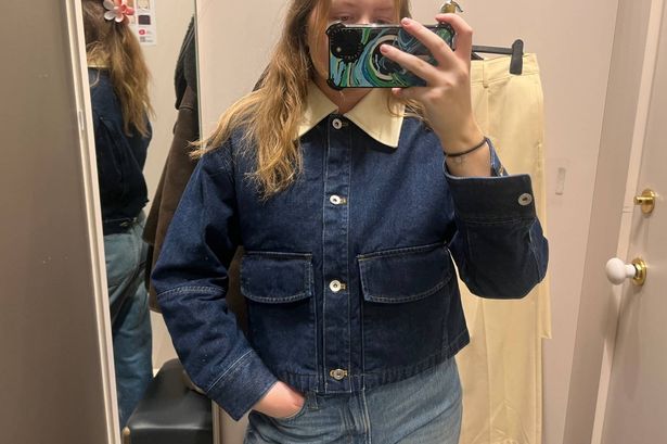 ‘This Marks and Spencer £45 denim jacket is the only coat I need for the new season’