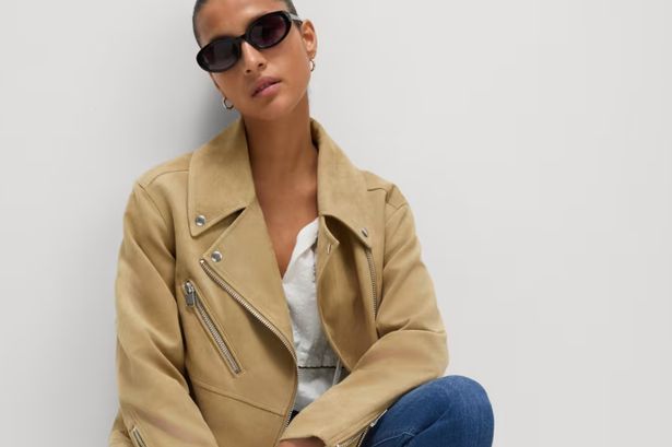 Marks & Spencer’s trending biker jacket is under £70 and looks just as expensive as real suede