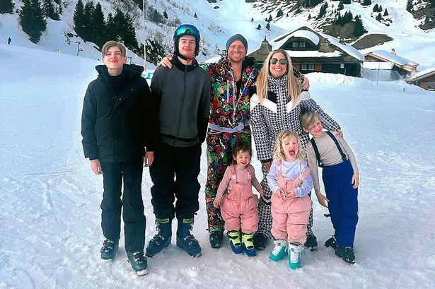 Inside Stacey Solomon’s family ski trip as she shares rare snap with brother