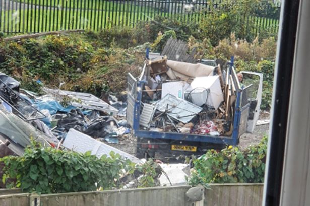 Pair ran illegal tip site that dumped huge piles of waste on land near homes