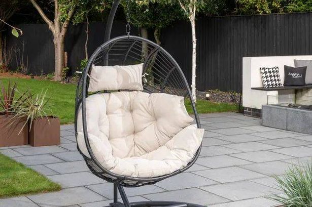 Dunelm’s ‘comfiest’ hanging egg chair hailed as ‘good value’ and perfect for the heatwave