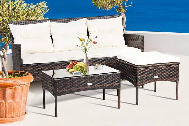 Snap up Amazon’s rattan garden furniture set for £25 less than Aldi’s ready for bank holiday weekend