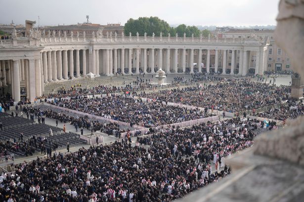 World leaders, cardinals and mourners in Vatican City for the funeral of Pope Francis