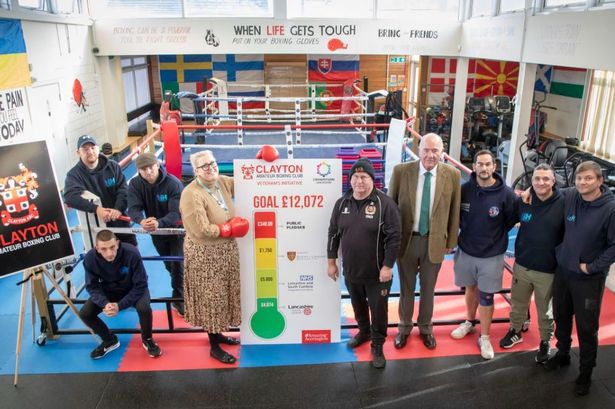 The boxing club keeping Lancs veterans fighting fit