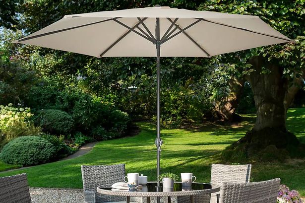 Dunelm shoppers are obsessed with new £39 parasol that’s perfect for the heatwave