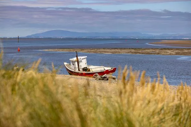 Warning issued to beachgoers as eerie footage shows rapidly rising water on Lancashire coast