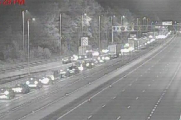 Four people rushed to hospital after M6 crash shuts motorway for hours