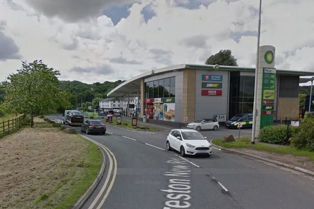 Police stop car at Tickled Trout services and find large cannabis haul in boot