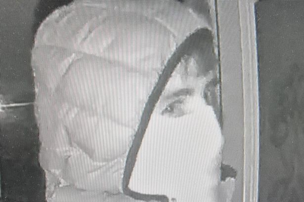 Police CCTV appeal for masked man after spate of attempted burglaries
