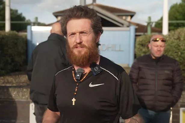 Tommy Robinson pictured with beard as he’s released from prison