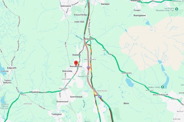 Live updates as M66 closed for ‘police-led incident’