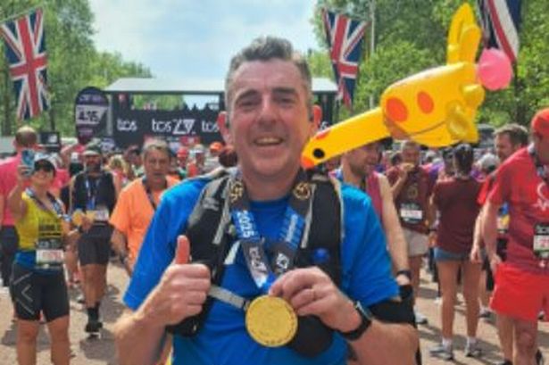 ‘London Marathon is my fourth but this one is truly special,’ says boss of Lancashire firm