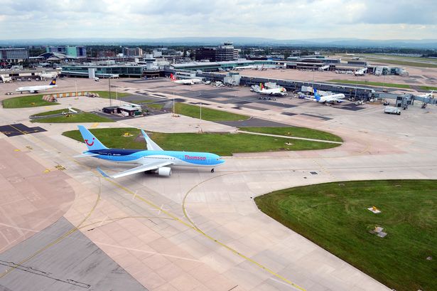 Drunk woman escorted off Manchester Airport flight by police, then she started mimicking them