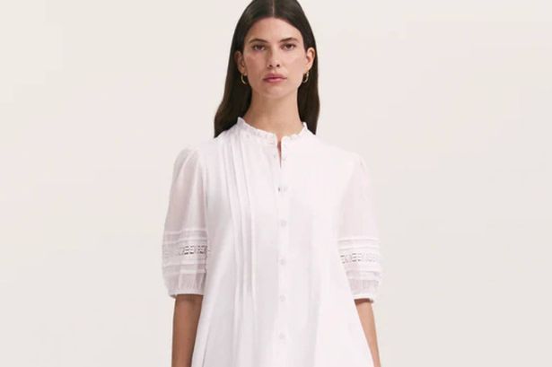 ‘I’ll be wearing this stylish and sweatproof Finery blouse on repeat all summer’